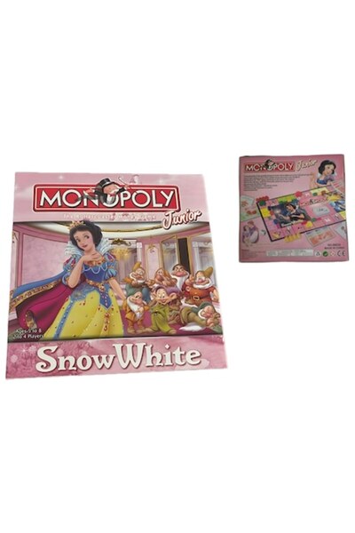 Hasbro Joc de societate, Hasbro, Monopoly Junior Snow White (Snow White) ANGM...