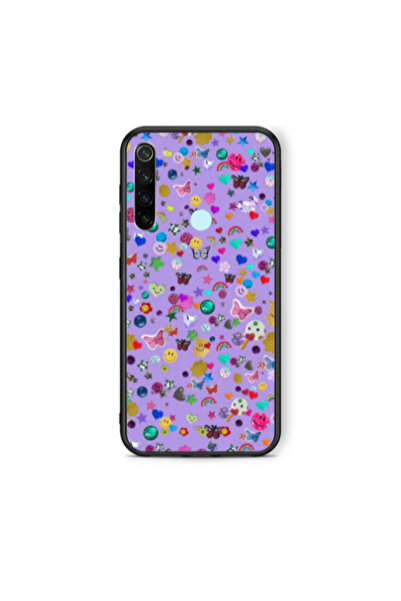 Other Xiaomi Redmi Note 8 Stars and Rainbow Black Glossy Θήκη
