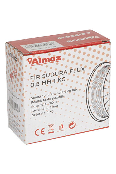 Almaz Fir sudura flux 0.8mm, 1kg, MAG-FCAW, sudura cu sau fara gaz, Almaz, AZ...