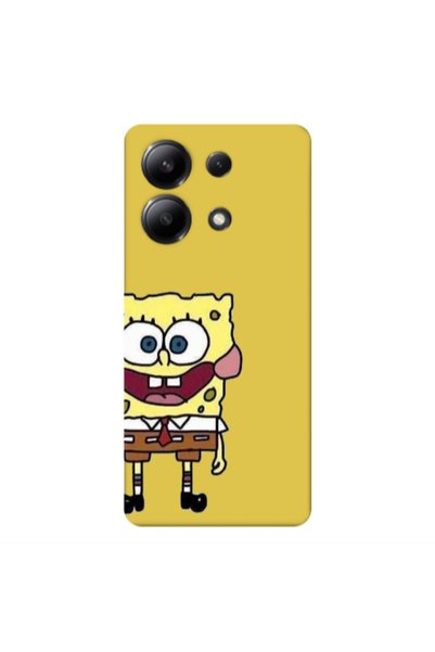Other Xiaomi Redmi Note 13 4G Spong 2 Yellow Colored Silicone TPU Θήκη