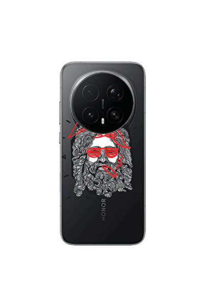 Other Honor Magic 8 Lite Pro Cool glasses Transparent Silicone TPU Θήκη