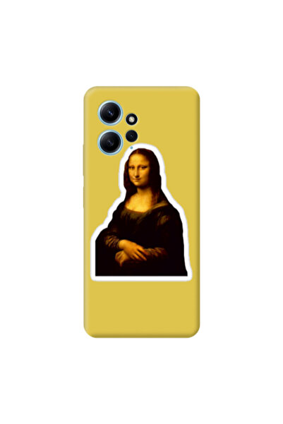 Other Xiaomi Redmi Note 12 4G Davinci Yellow Colored Silicone TPU Θήκη