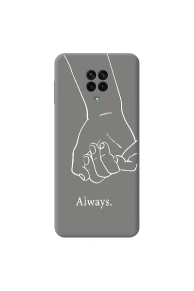 Other Xiaomi Redmi Note 9 Pro Always Grey Colored Silicone TPU Θήκη