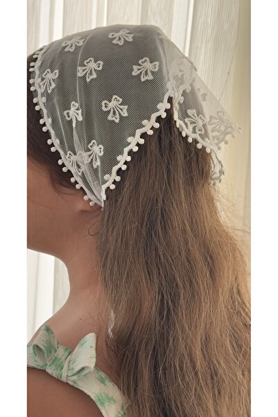 mibrillo Lace Bandana Hair and Waist Accessory