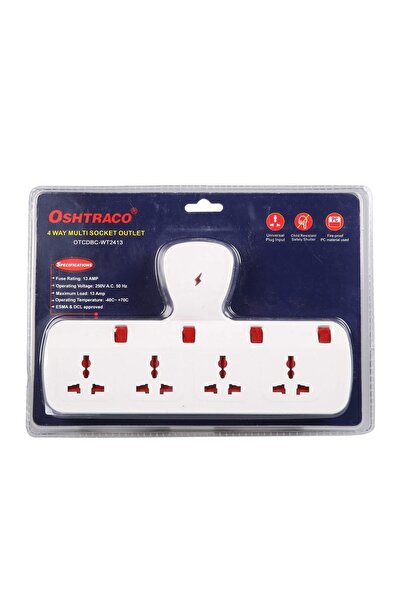Oshtraco 4way universal T.socket (OTCDBC-WT2413)