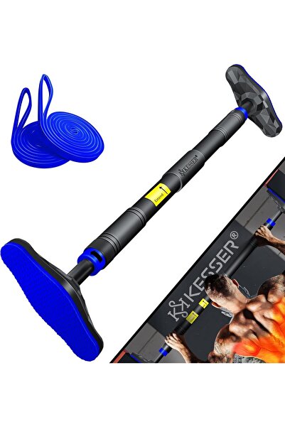 KESSER ®   Bară de tracțiuni reglabilă pentru ușă, Sală de sport acasă, 68-10...