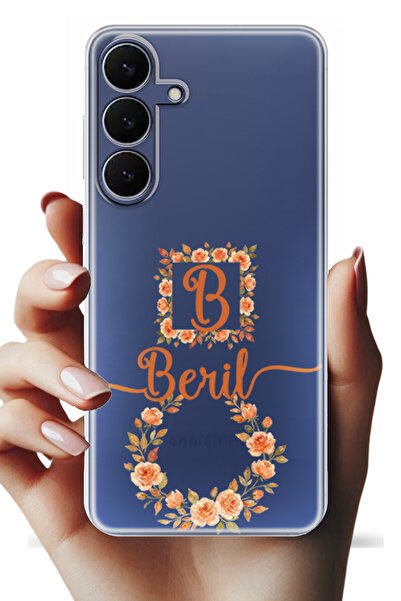 Noprin Samsung Galaxy S25 Edge Kılıf - İsimli Yazılı Kişiye Özel Kişileştirel...