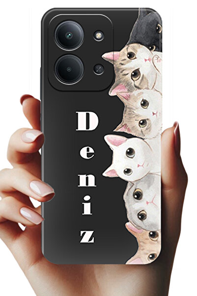 Noprin Xiaomi Redmi 15C Kılıf - İsimli Yazılı Kişiye Özel Kişileştirelebilir ...
