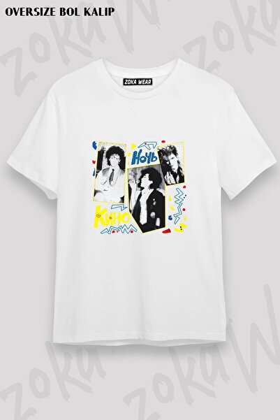 ZOKAWEAR Μπλουζάκι Unisex Loose Fit με στάμπα Kino v13