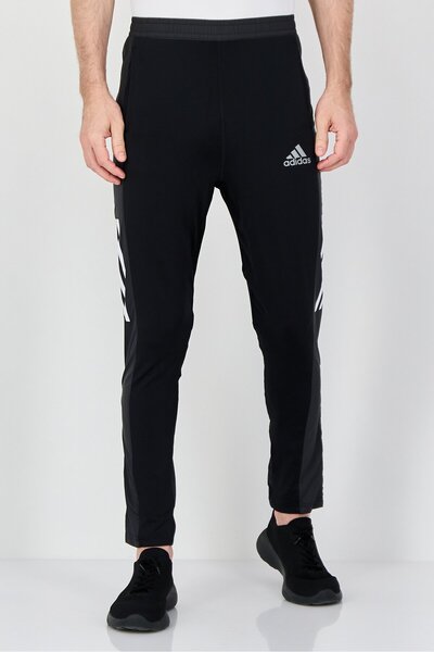 adidas Men Regular Fit Running Astro Track Pants, Black