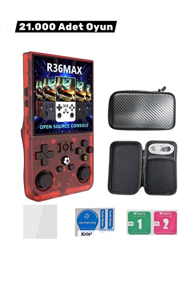 JOYCOR R36 Max 4.0 İnç IPS Ekran Retro Oyun Konsolu 21.000 Oyunlu Taşınabilir...