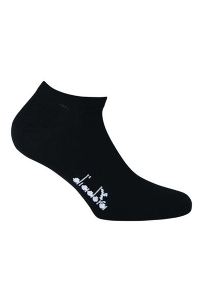 Diadora Set de 3 perechi de șosete unisex, din bumbac, negre