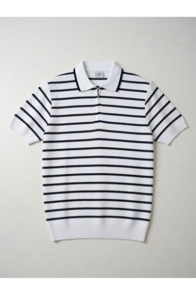 zs zaos fashion Ανδρικό κοντομάνικο καλοκαιρινό πλεκτό μπλουζάκι 100% βαμβακε...