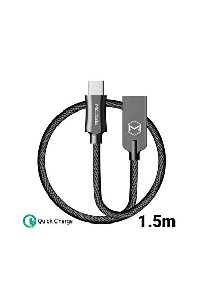 Mcdodo Cablu Type-C Knight 1.5m, QC4.0 Negru