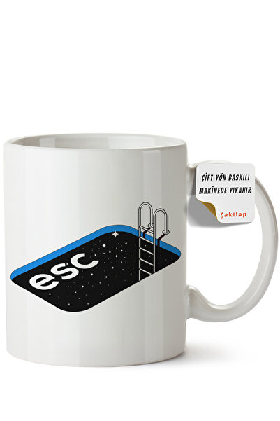 ET ERTAPASSAGE original creative designs Retro Design Printed Porcelain Mug (...