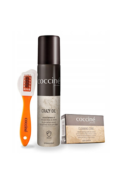 Coccine Set de ingrijire a incaltamintei, Coccine, Crazy Oil, 75 ml, ulei pen...