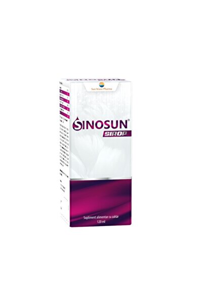 SUN WAVE PHARMA Sirop Sinosun, 120 ml,
