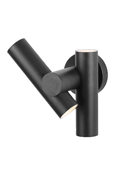 V-TAC Aplica LED de exterior 6W 620lm 3000K IP44 Antracit Aluminiu Sticlă
