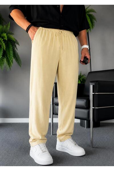 wesley wear Yeni Sezon Bol Kesim Yazlık Pantolon