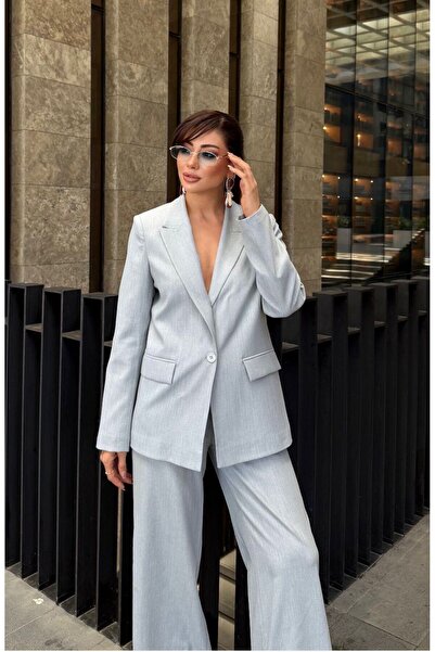 Nadrina Premium Jacket Set with Sleeve Detail