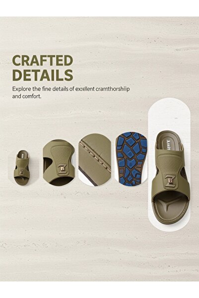 Khayrat Slipper Unique Italian Designer Men's Slippers featuring Ergonomic De...
