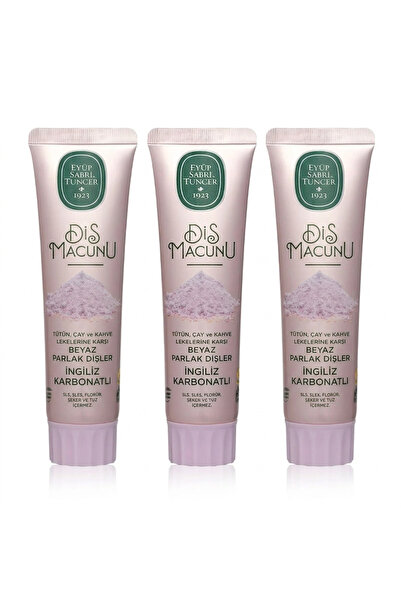 Eyüp Sabri Tuncer Toothpaste with baking soda 90 ml 3 pieces