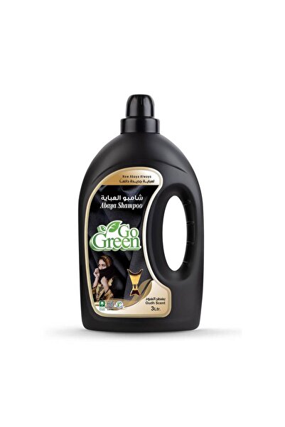 Go Green Abaya Shampoo Oudh 3 Ltr - Carton (6 Pieces)