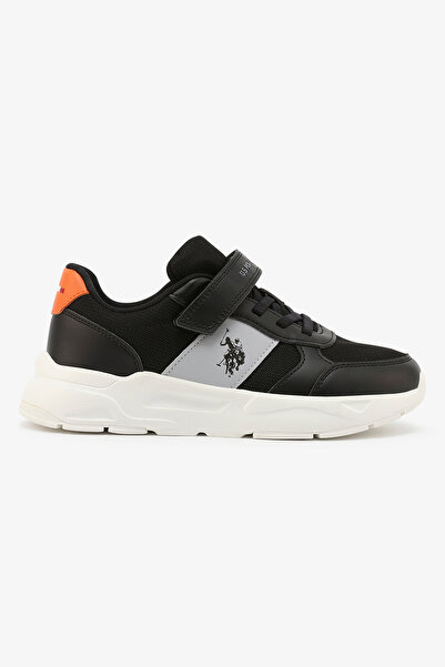 U.S. Polo Assn. Lorena Boy's Comfortable Stylish Casual Everyday Low Top Snea...