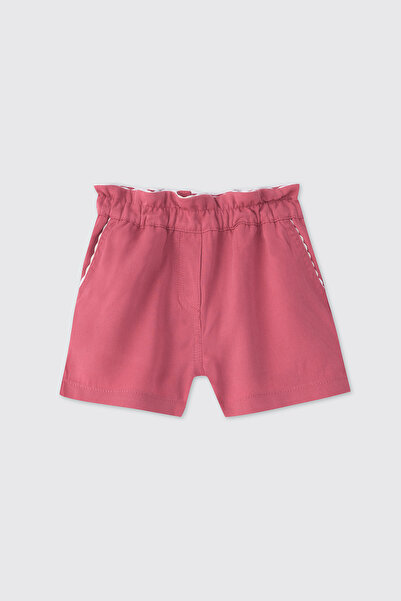 Panço Liberty Fabric Baby Girl Dusty Rose Shorts