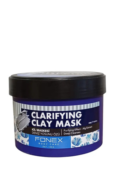 CRİSTAL Yağlı Ciltler İçin Dengeleyici & Arındırıcı Deniz Yosunu Kil Yüz Mask...