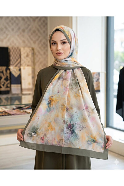 REMOMODA French Silk Shawl Tie-Dye Pattern, High Quality, Supple and Soft