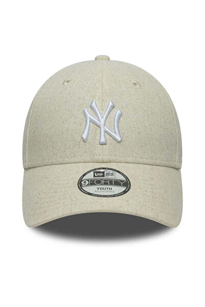 NEW ERA Bej Kız Çocuk Şapka 60856303Y-CHYT LINEN 9FORTY MC
