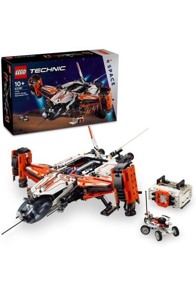LEGO مجموعة سفينة فضاء ثقيلة الحمولة VTOL من تكنيك LT81، لعبة طائرة فضائية لل...