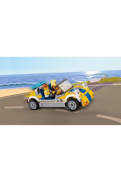 LEGO 31079 سيارة كرياتور صن شاين سيرفر فان، عربة شاطئية، برج إنقاذ بسقف، نموذ...