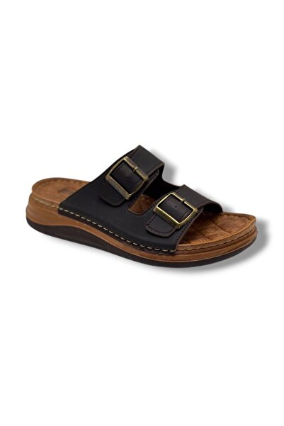Oscar 5045-26 Skin Double Band Ultra Soft Anatomical Men's Slippers