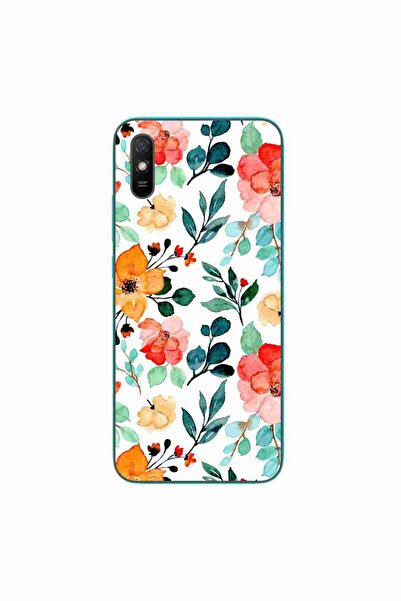 OEM Husa compatibila cu Xiaomi Redmi 9A Silicon Gel Tpu Model Painted Flowers
