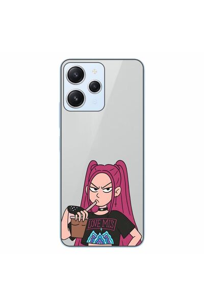 OEM Husa compatibila cu Xiaomi Redmi 12 4G Silicon Tpu Model KPop Demon Hunte...