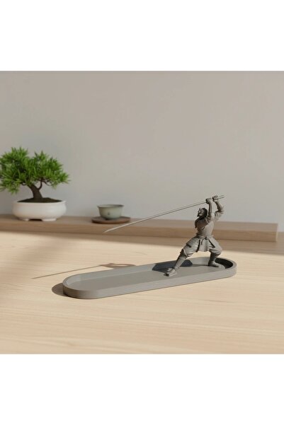 OEM Suport Bețișoare Parfumate Decorativ Samurai Imprimat 3D