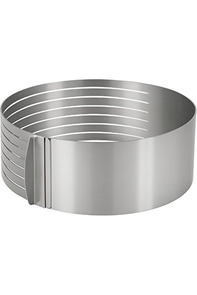 The Bros 16-30 cm Stainless Steel Round Bread Layer Cake Mold, Baking Tool Ki...