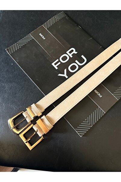 Fiori 2-Pack Square Buckle Bridge Belt for Women, Trouser Belt, Jacket Belt, ...