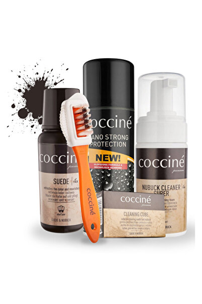 Coccine Kit de curatare si impregnare a incaltamintei, Coccine, 5 in 1, 75 ml...
