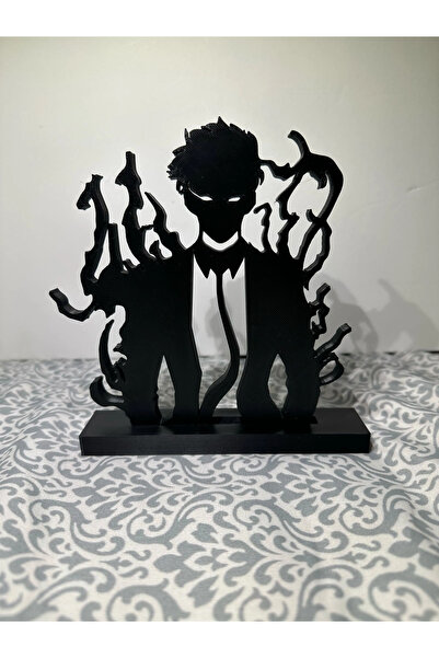 FigurBende Solo Leveling Sung Jin-Woo Masaüstü Dekoru – 16 cm PLA 3D Baskı Ko...