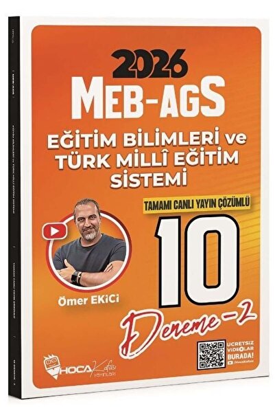Hoca Kafası Yayınları YENİ AGS - Hoca Kafası 2026 MEB-AGS Eğitim Bilimleri ve...