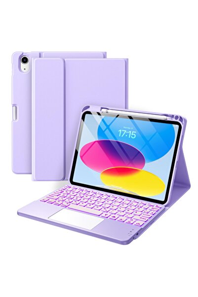 Vobafe Husa Cu Tastatura iPad, Vobafe, Pentru iPad 10th Gen 2022 10.9 Inch, C...