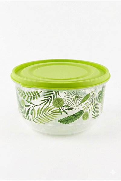 Mira Home Recipient rotund din plastic pentru depozitarea alimentelor, 1L, 15...