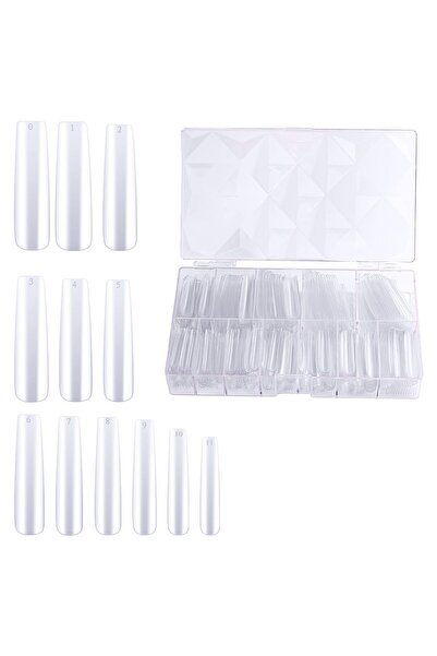 SAVİTA Set 360 Unghii False, SAVITA, Extra Lungi 3XL, Forma Patrata, Material...