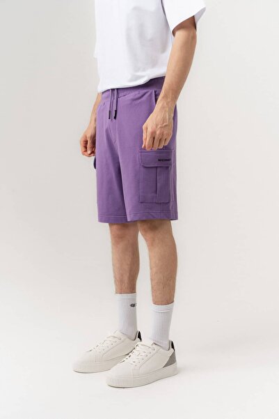 go gang own Mach Pocket Shorts with Elastic Waist and Cargo Pocket Detail wit...
