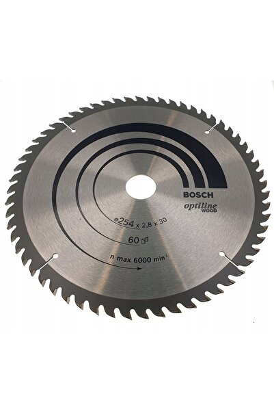 Bosch DISC SAW-T OPTILINE WOOD 254*30/Z60 2608640444