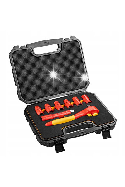NEO Tools Set de chei tubulare 1/2'' în cutie, 1000V, 8 piese. 01-307