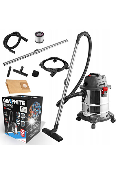graphite Aspirator industrial ENERGY 18V LI-LON, rezervor 20L 58GE124